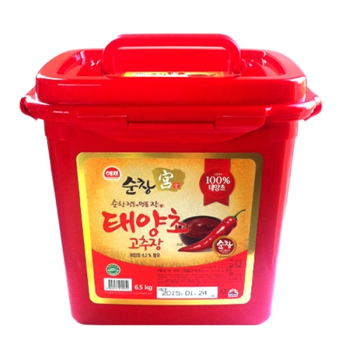 해표 순창궁 태양초 고추장 6.5kg (1개)_이미지