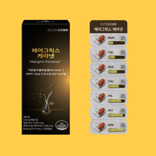 뉴트리코어 헤어그릭스 케라넷 310mg 28캡슐 (1개)_이미지