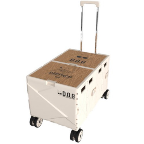 도그독 퍼스트 프리미엄 접이식 듀얼 웨건 폴딩카트_이미지