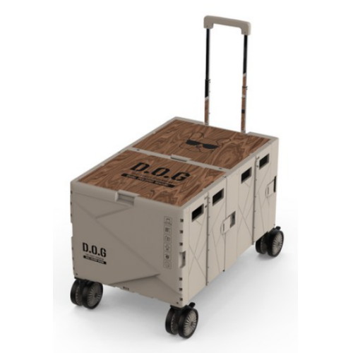 도그독 퍼스트 프리미엄 접이식 듀얼 웨건 폴딩카트_이미지