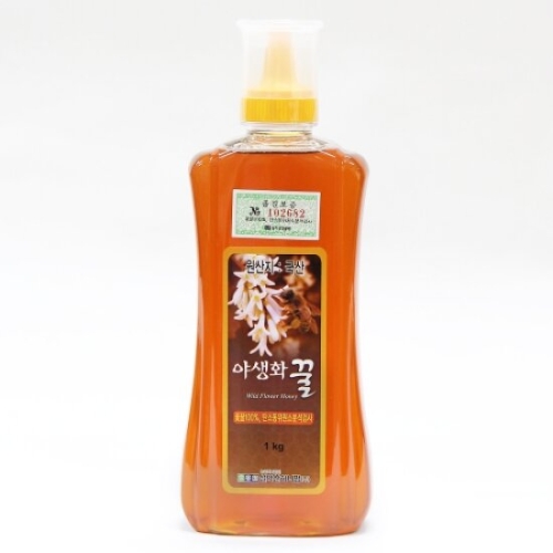 설악산밀봉원 설악산밀봉원 튜브 잡화꿀 1.0kg 꽃 100