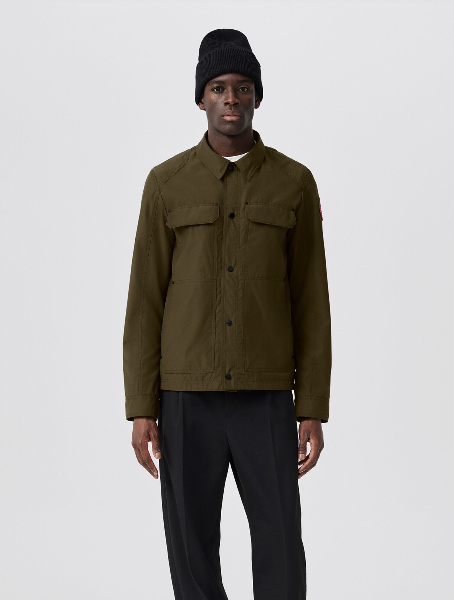 남성 버나비 쵸어 코트 Military Green _Q245AMJC02KAN