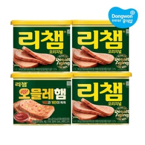 리챔 오리지널 340g 3개 + 리챔 오믈레햄 340g 1개