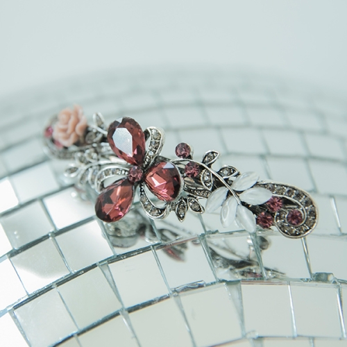 [불명] 로즈왈츠 자동 헤어핀 hp1026_이미지