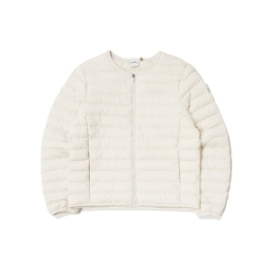 아이더 POP 라운드 여성 슬림 다운 자켓 DWW23589 L W9 CREAM BEIGE