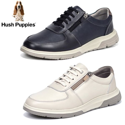  허시파피 남성 봄신규 초경량 캐주얼화 발편한 지퍼 스니커즈 MP561MP562 245 아이보리 IVORY