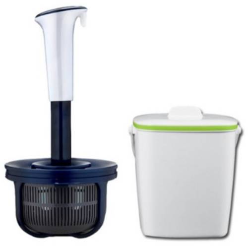 뉴 핸드윙 음식물 탈수기 + 푸르리 음식물 쓰레기통