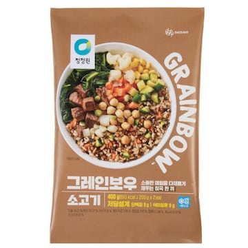 대상 청정원 그레인보우 소고기 400g (1개)