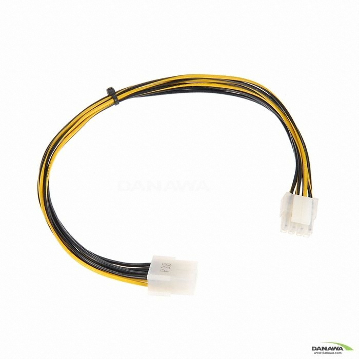 엑슬비젼 4+4핀 보조전원 연장케이블 (40cm)