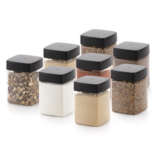 비프로젝트 냉장고 사각 보관용기 소 300ml (8개)_이미지