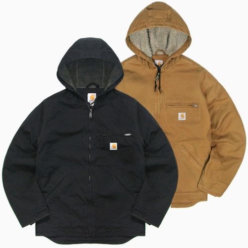 칼하트자켓 Carhartt 104392 Washed Duck Sherpa - 에누리 가격비교