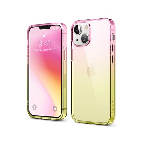 엘라고 아이폰13 오로라 그라데이션 케이스_이미지