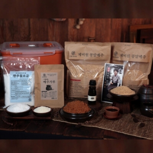 안동제비원 된장 만들기 세트 7kg + 누름독포함_이미지
