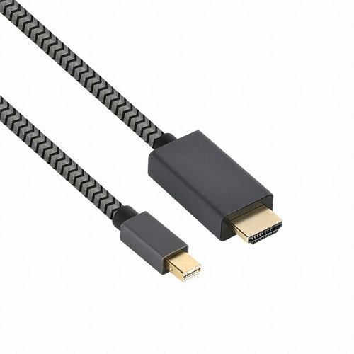 강원전자 NETmate Mini DP 1.2 to HDMI 2.0 케이블 (NMC-MH02A) (2m)_이미지