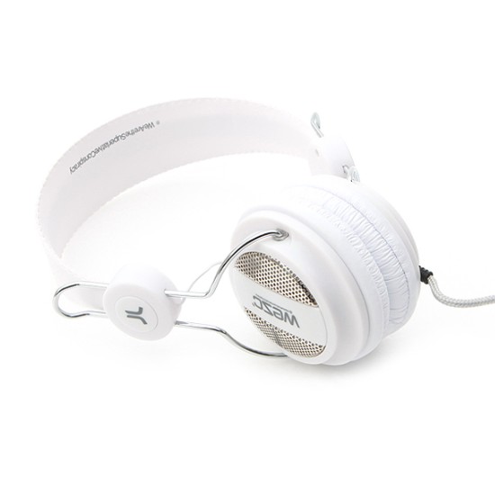WESC Oboe seasonal street headphone white&silver_이미지