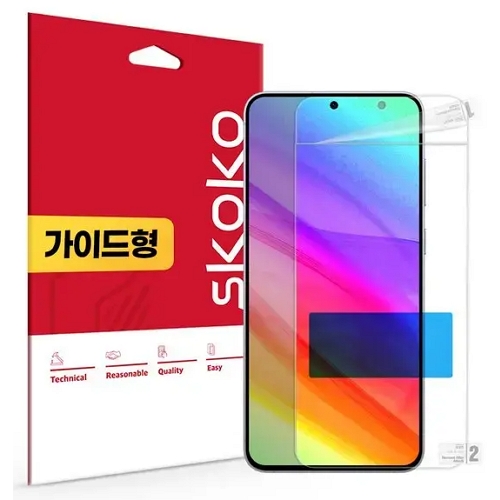 스코코  갤럭시S25 FE 트루컬러 AR 보호필름 (액정 1매)