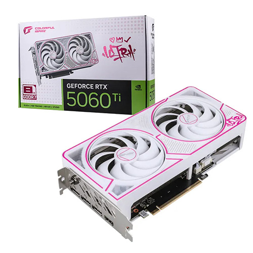 COLORFUL iGame ������ RTX 5060 Ti ULTRA DUO OC White D7 8GB �����ڽ�