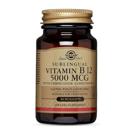  솔가 비타민 B12 5000MCG 30정 (해외) [1개]