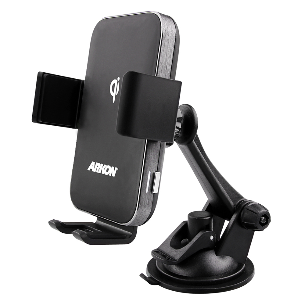 케이엔씨텍 아콘 폴더블 차량용 유리/대쉬 무선충전거치대 DWC379