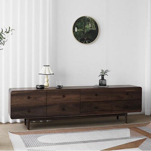 베이직가구 헤리티지월넛 AS형 거실장 1600_이미지