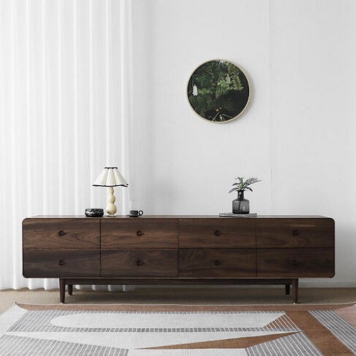 베이직가구 헤리티지월넛 AS형 거실장 1600