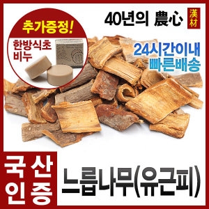 자애인 자연산 느릅나무뿌리껍질 300g 국산 유근피_이미지