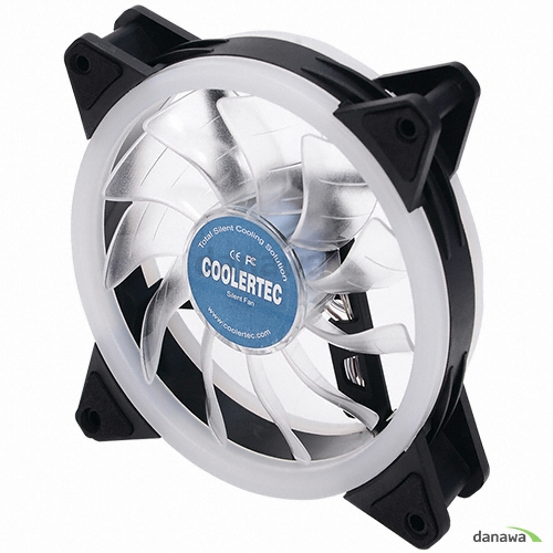 COOLERTEC USB 12025 LED RING (RGB)