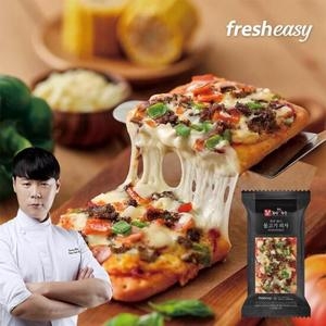 한우 허니불고기 사각피자 120g