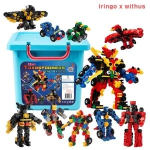 트랜스포머 더 배틀 455pcs 변신로봇 블럭장난감 교구