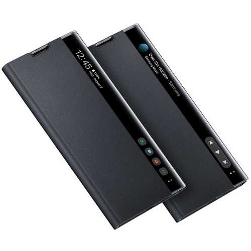 갤럭시S22 울트라 레더 스탠딩 뷰 케이스