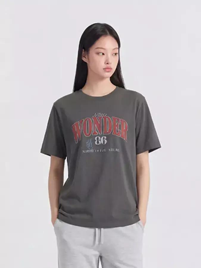 알래스카 여성 캠페인 쿨코튼 반팔티 PAG2TS2430CH_DJ