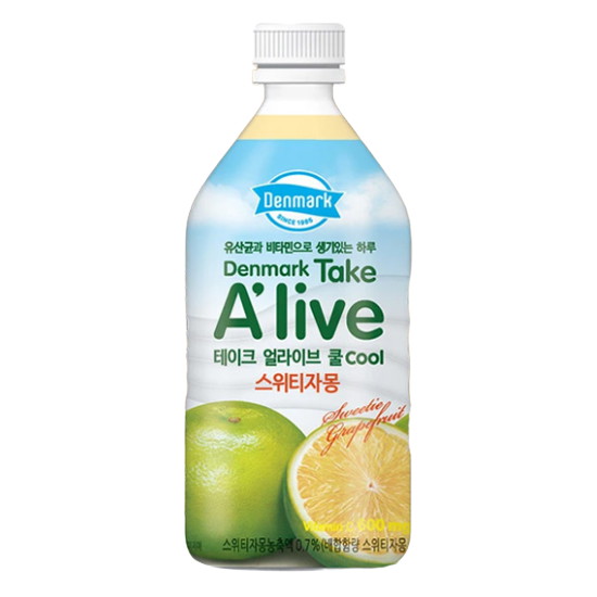 테이크 얼라이브 쿨 스위티자몽 500ml
