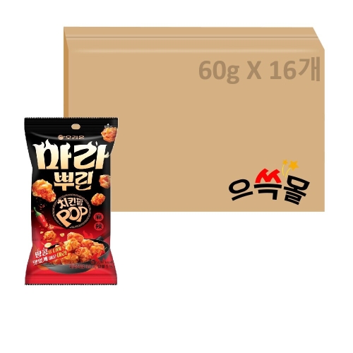 오리온 마라뿌린 치킨팝 60g (16개)_이미지