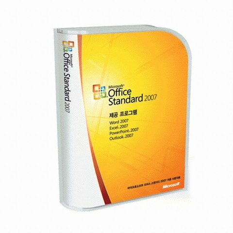 Microsoft Office 2007 Standard (업그레이드 한글)