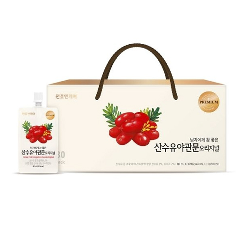  천호엔케어 남자에게 참 좋은 산수유 야관문진 80ml 30포 [1개]