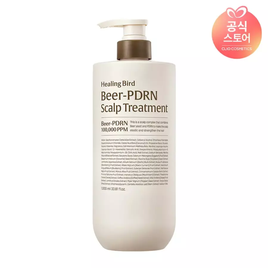 힐링버드 비어 PDRN 두피 트리트먼트 1000ml