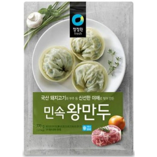 민속 왕만두 770g