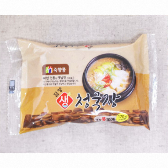 [불명] 죽향콩영농조합법인 담양 생 청국장 170g (12개)_이미지