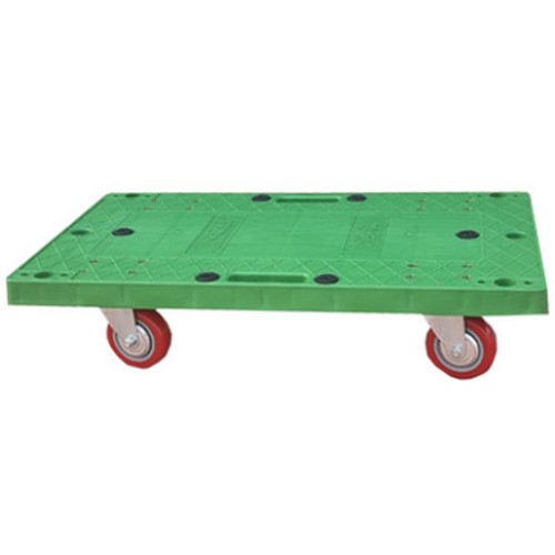 대한캐스터 초록사각달리 PVC바퀴