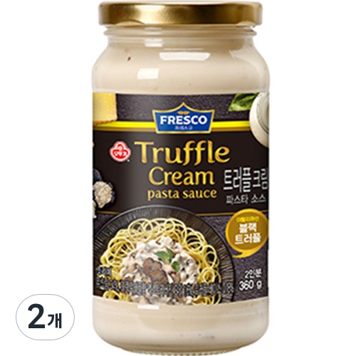 오뚜기 프레스코 트러플 크림 파스타 소스 360g (2개)