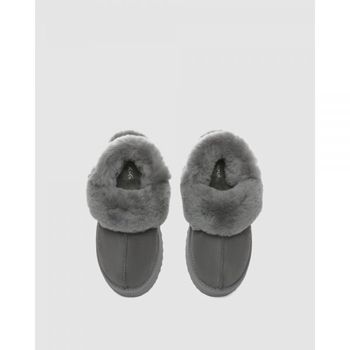 UGG EVERAU Australian Shepherd Musa Platform Cow Suede Upper House Shoes..