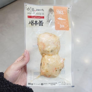 늘푸른바다 고래사어묵 새우볼 90g