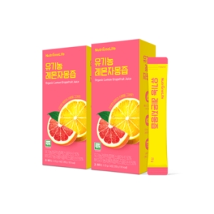 뉴트리원라이프 유기농 레몬자몽즙 20g 14포 (2개)_이미지