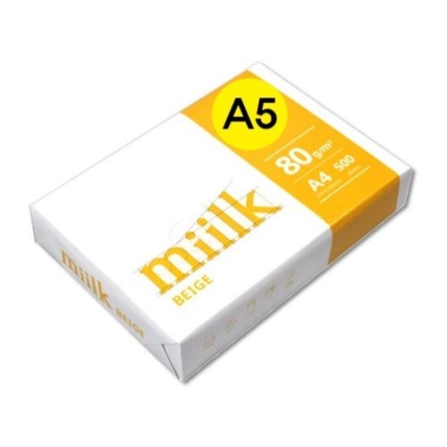 한국제지 밀크 베이지 복사용지 A5 80g