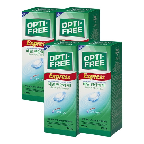 알콘 옵티프리 익스프레스 470ml (4개)_이미지