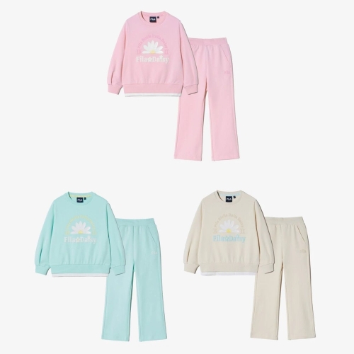 키즈 Daisy 그래픽 상하세트-FK2FSH1401F