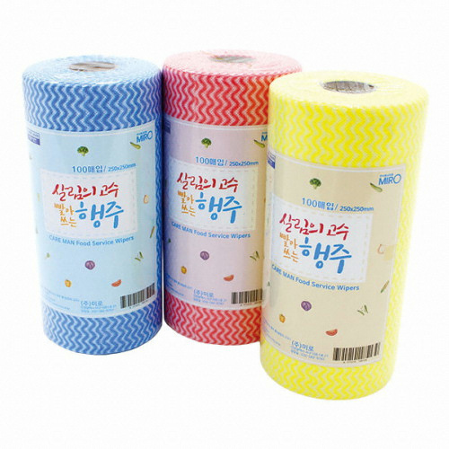 살림의 고수 빨아쓰는 행주 롤  100P