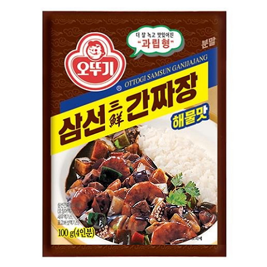 오뚜기 삼선 간짜장 해물맛 과립형 100g