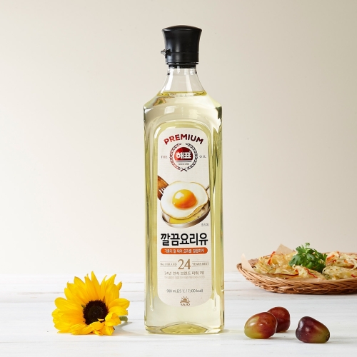 해표 깔끔요리유 900ml (1개)_이미지