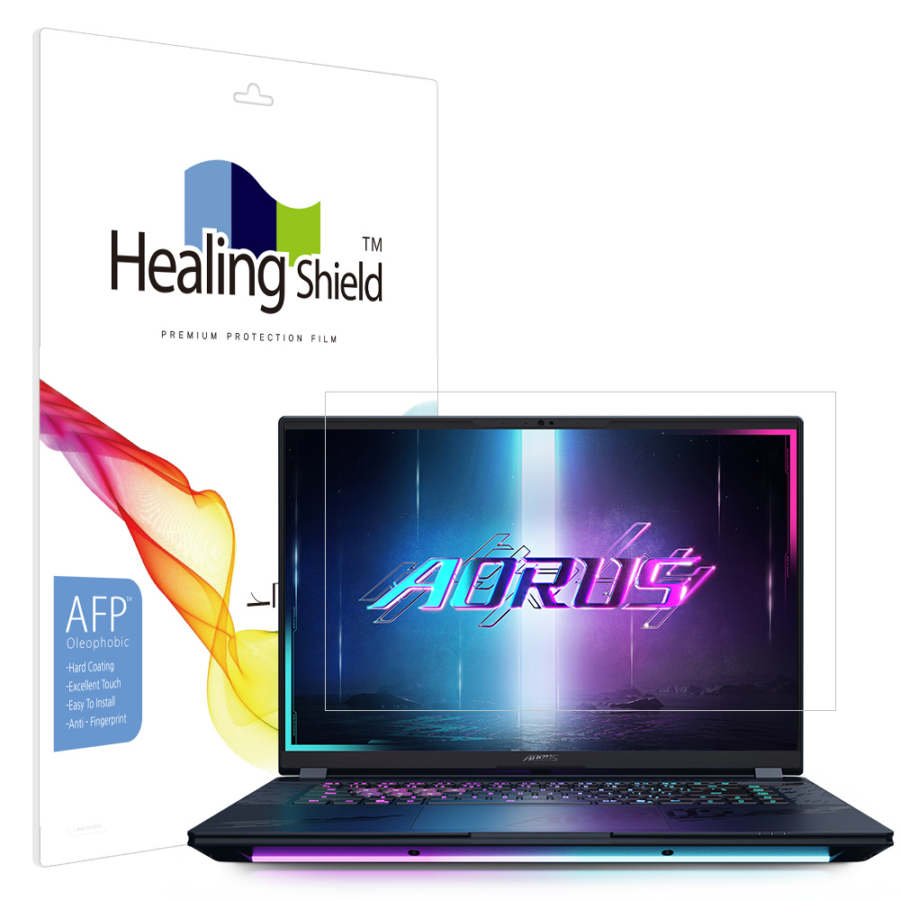 폰트리 힐링쉴드 기가바이트 AORUS MASTER 16 올레포빅 고광택 액정보호필름_이미지